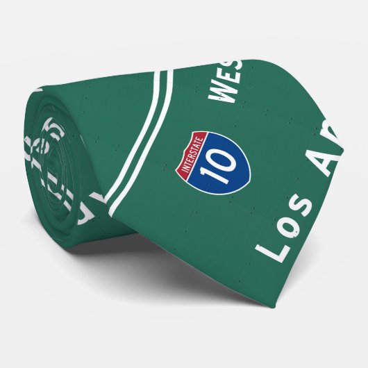 ロサンゼルスカリフォルニアの州間幹線道路の高速道路 ネクタイ (ロール)