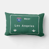 ロサンゼルスカリフォルニアの州間幹線道路の高速道路 ランバークッション (裏面)