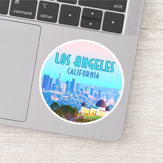 ロサンゼルスカリフォルニアグリフィス天文台 シール (詳細)