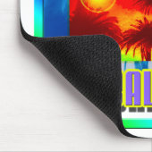 「ロサンゼルスカリフォルニアサンセットパームツリーズ」マウスパッド マウスパッド (コーナー)