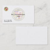 ロサンゼルスカリフォルニアシ素晴らしール 名刺 (正面/裏面)