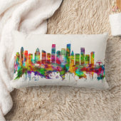 ロサンゼルスカリフォルニアスカイライン ランバークッション (ブランケット)