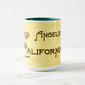 ロサンゼルスカリフォルニアデコポピーマグ マグカップ (中央)