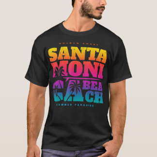 ロサンゼルスカリフォルニアドリーミングスサンタモニカベア Tシャツ