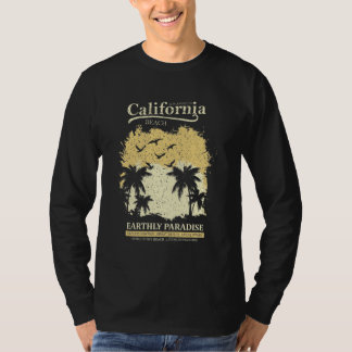 ロサンゼルスカリフォルニアビーチパラダイスサマーTシ Tシャツ