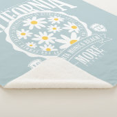 ロサンゼルスカリフォルニアフローラグラフィック シェルパブランケット (3/4)