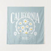 ロサンゼルスカリフォルニアフローラグラフィック タペストリー (正面)