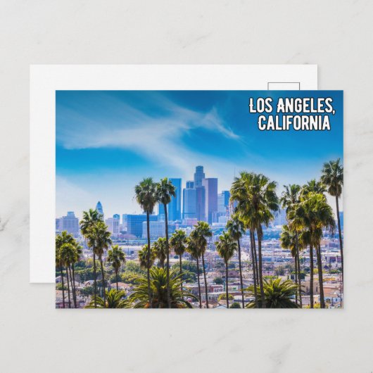 ロサンゼルスカリフォルニアポストカード ポストカード (正面/裏面)