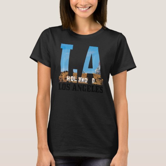 ロサンゼルスカリフォルニアラヴィンテージプライド Tシャツ (正面)