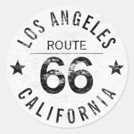 ロサンゼルスカリフォルニアルート66 ラウンドシール