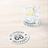 ロサンゼルスカリフォルニアルート66 ラウンドペーパーコースター (インサイチュ)