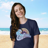 ロサンゼルスカリフォルニアレトロトロピカル Tシャツ