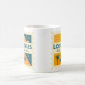 ロサンゼルスカリフォルニアヴィンテージ コーヒーマグカップ (中央)