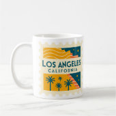 ロサンゼルスカリフォルニアヴィンテージ コーヒーマグカップ (左)