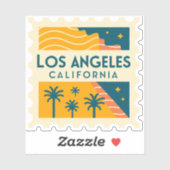 ロサンゼルスカリフォルニアヴィンテージ シール (シート)