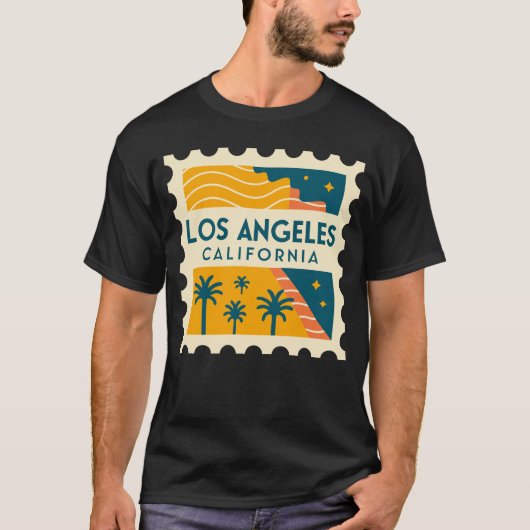 ロサンゼルスカリフォルニアヴィンテージ Tシャツ (正面)