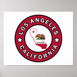 ロサンゼルスカリフォルニア ポスター