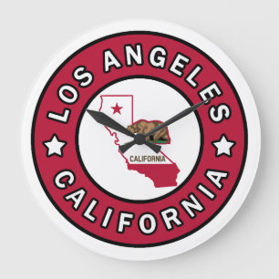 ロサンゼルスカリフォルニア ラージ壁時計
