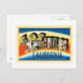 ロサンゼルスカリフォルニアCAヴィンテージ旅行記念品 ポストカード (正面/裏面)