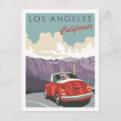 ロサンゼルスカリフォルニアUSA有名な旅行の場所 ポストカード (正面)