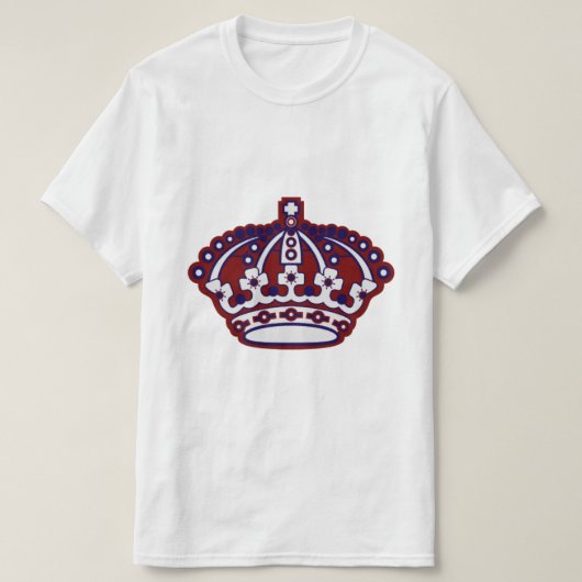 ロサンゼルスキングスNhlロゴTシャツ Tシャツ (デザイン正面)