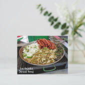 ロサンゼルスクール通り食はがき！ ポストカード (スタンド正面)