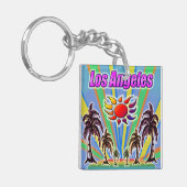 ロサンゼルスサマーラブキーチェーン キーホルダー (正面左)