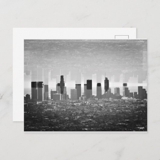 ロサンゼルスシティスカイラインポストカード ポストカード (正面/裏面)