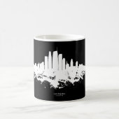 ロサンゼルスシティスカイライン水彩 コーヒーマグカップ (中央)
