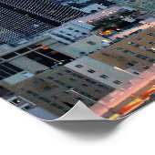 ロサンゼルスシティライツアットデュスクプリント ポスター (角)