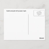 ロサンゼルススカイラインポストカード ポストカード (裏面)