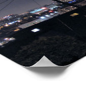 ロサンゼルススカイライン夜2 ポスター (角)