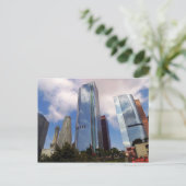 ロサンゼルススカイライン、ロサンゼルスはがき ポストカード (スタンド正面)