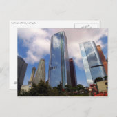 ロサンゼルススカイライン、ロサンゼルスはがき ポストカード (正面/裏面)