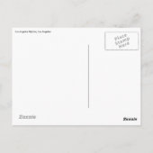 ロサンゼルススカイライン、ロサンゼルスはがき ポストカード (裏面)