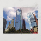 ロサンゼルススカイライン、ロサンゼルスはがき ポストカード (正面)