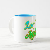 「ロサンゼルススター2」カップ ツートーンマグカップ (正面左)