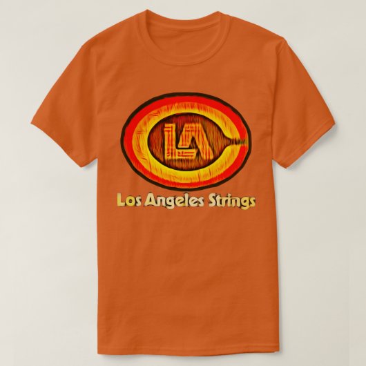 ロサンゼルスストリングズチームテニス Tシャツ (デザイン正面)