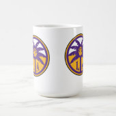 ロサンゼルススパークス – WNBAチーム – かわいいステッカー コーヒーマグカップ (中央)