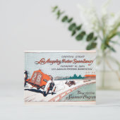 ロサンゼルススピードウェイ葉書 ポストカード (スタンド正面)