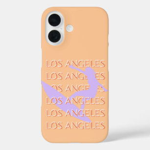 ロサンゼルストラベルアート，カリフォルニア，トラベルアート iPhone 16ケース