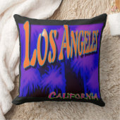 「ロサンゼルスナイトパームズ」枕 クッション (ブランケット)