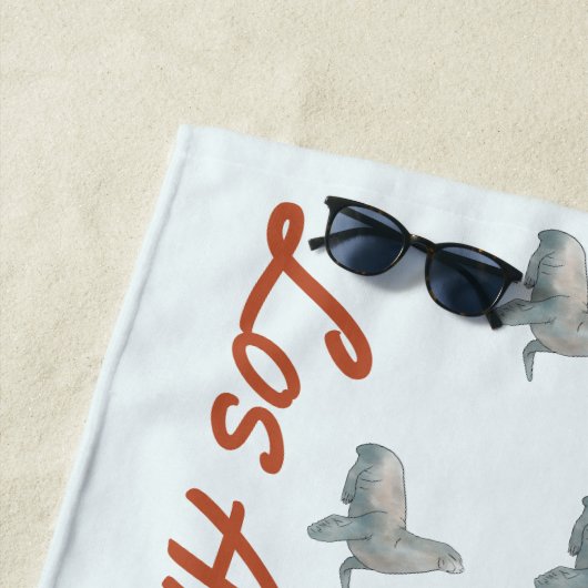 ロサンゼルスハウスウォーミングギフト ビーチタオル (インサイチュ)