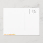 ロサンゼルスパームツリーサンセットポストカード ポストカード (裏面)