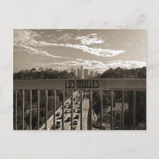 ロサンゼルスブラック&ホワイト ポストカード