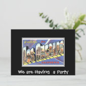 ロサンゼルスプライベートパーティの招待状 招待状 (スタンド正面)