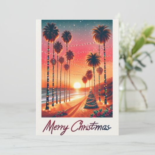 ロサンゼルスホリデー魔法:クリスマスライトカード シーズンカード (スタンド正面)