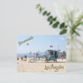 ロサンゼルスポストカードへようこそ ポストカード (スタンド正面)
