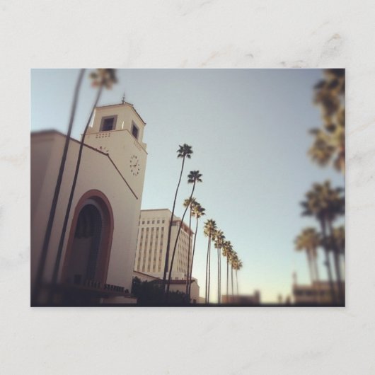 ロサンゼルスユニオン駅 ポストカード (正面)