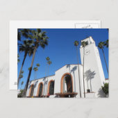 ロサンゼルスユニオン駅 ポストカード (正面/裏面)